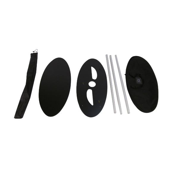SEG Round Wave Tube Promotional Counter