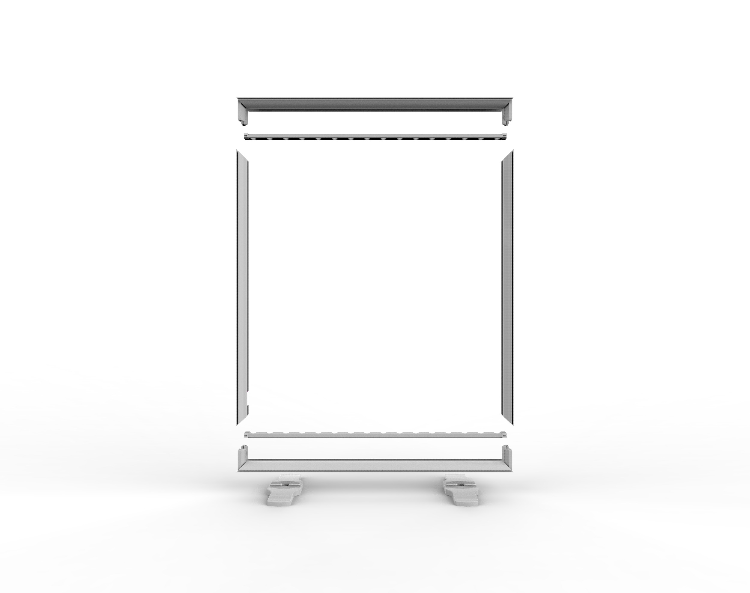 Stable PVC Led Light Box for Advertising Display 2ft*2ft