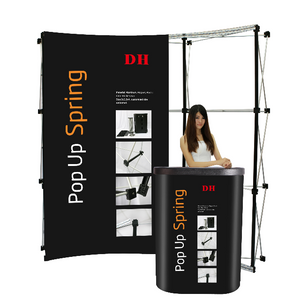 Curved Plastic Display Stands for Supermarkets