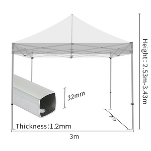Exhibition Aluminum Marquee Tent 3*3