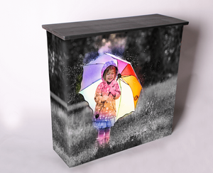 square pop Up display Counter