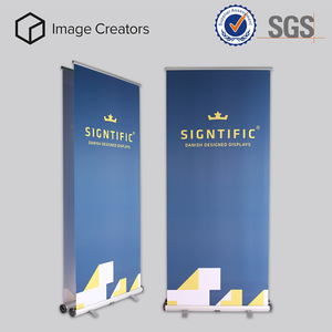 Retractable Double-sided Display Roll Up Banner 