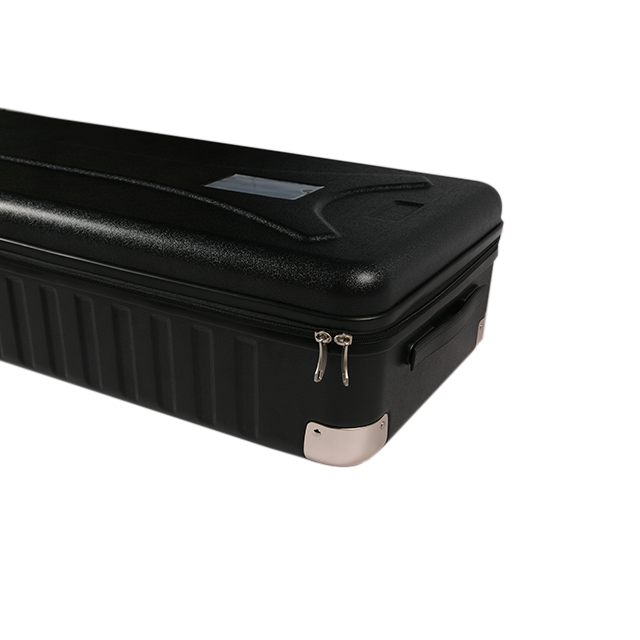 Black Molded Plastic Case with Wheel 
