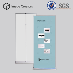 Portable Luxury Wide Base Roll Up Banner Stand Display
