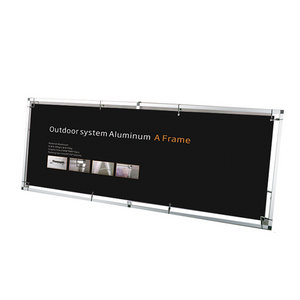 Stable Aluminum A Frame display stand 